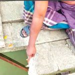 ব্রহ্মপুত্রের বুকে ছলাৎ ছলাৎ শব্দে গর্জে উঠল মাঝিমাল্লার বৈঠা