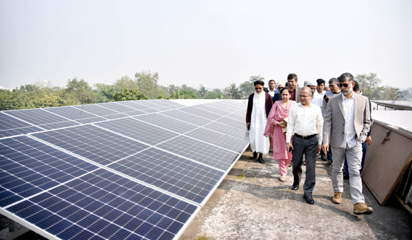 খুলনা বিশ্ববিদ্যালয়ের প্রকল্পের কাজে অগ্রগতিতে পিআইসির সদস্যদের সন্তোষ প্রকাশ 7 Khulna University Photo1