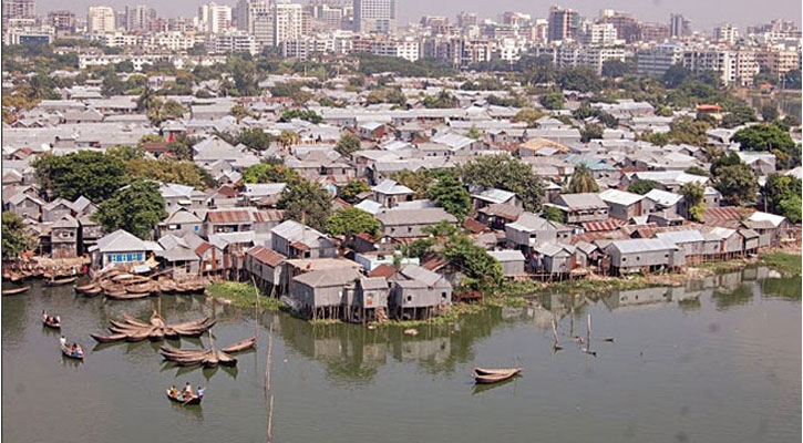 শহরের বস্তিতে