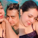 শাড়িতে উষ্ণতা ছড়ালেন পরীমণি