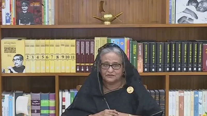 প্রধানমন্ত্রী শেখ হাসিনা।