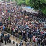 রণক্ষেত্রে পরিণত হলো উত্তরা,দুইজন গুলিবিদ্ধ