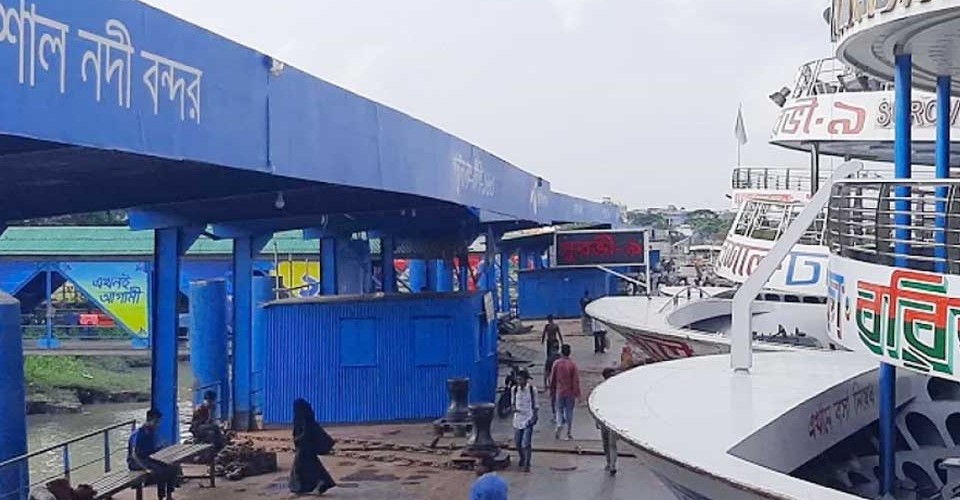 যাত্রীদের বরণ করতে সাজানো হচ্ছে বরিশাল নদী বন্দর 5 1541