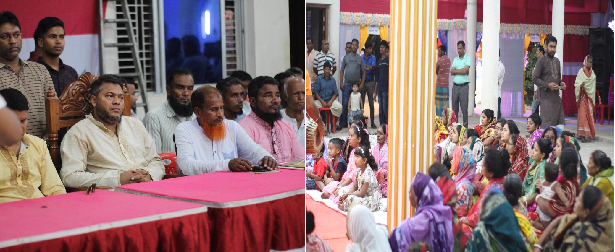 মন্দির পরিদর্শনে সাবেক কেন্দ্রীয় ছাত্রনেতা গোলাম আাজম সৈকত