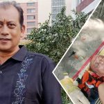 অপু বিশ্বাস টাকা দিচ্ছেন সেই বৃদ্ধকে ওমরার জন্য