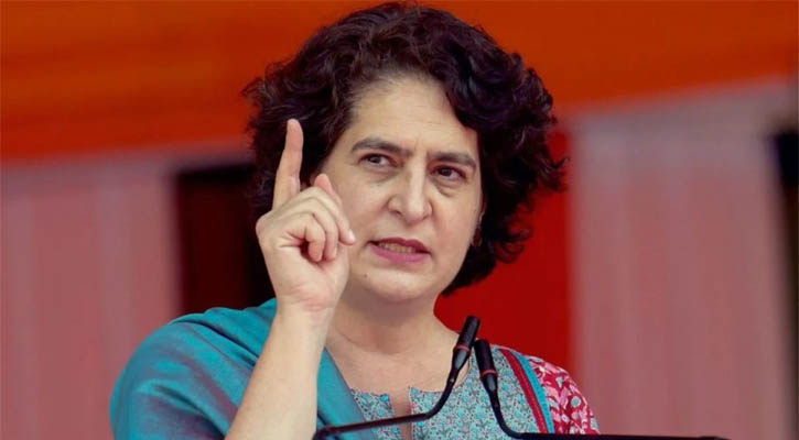 কংগ্রেস নেত্রী প্রিয়াঙ্কা গান্ধী ভদ্র