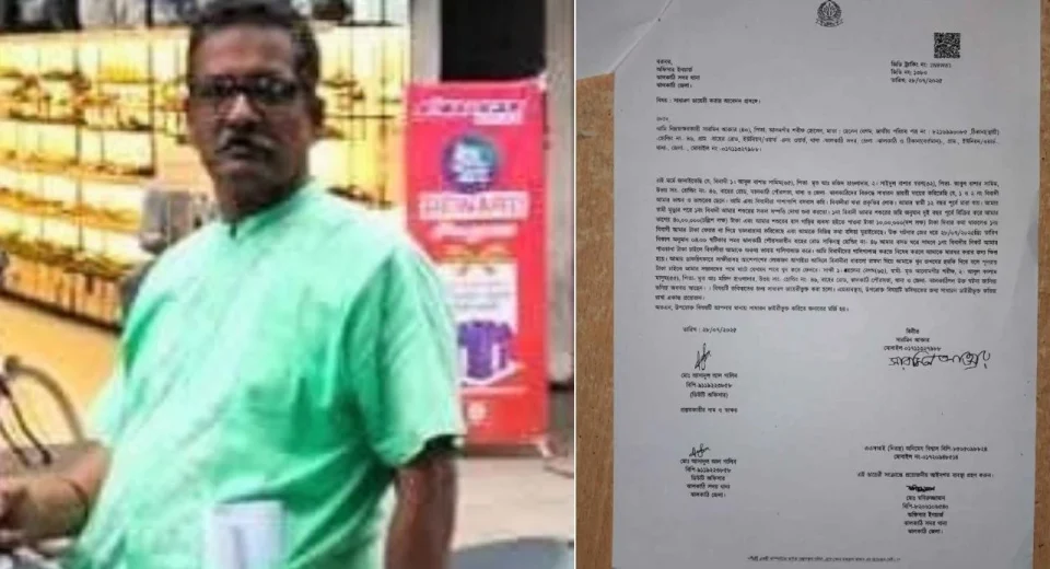 ঝালকাঠিতে ভাসুরের বিরুদ্ধে প্রয়াত সাংবাদিকের স্ত্রীর জিডি 9 jkt pic 2