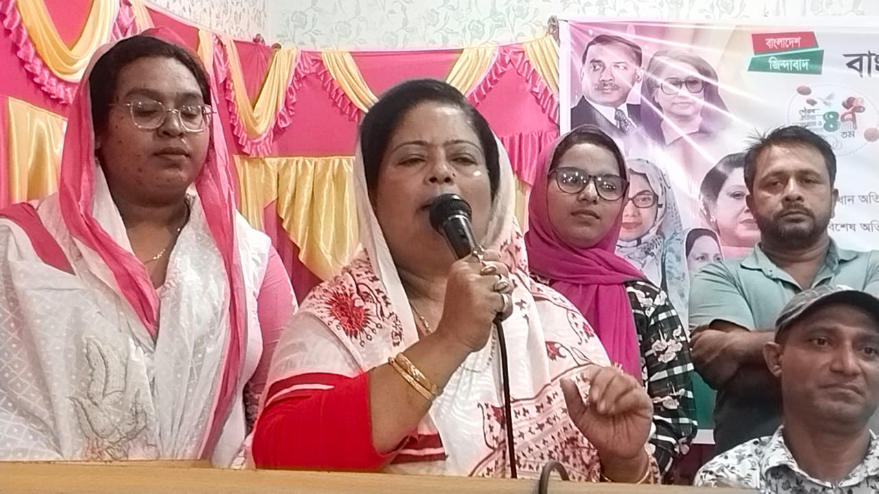 দেশনেত্রী খালেদা জিয়া গণতন্ত্র-মানবাধিকারের প্রতীক : মতিয়া মাহফুজ জুয়েল