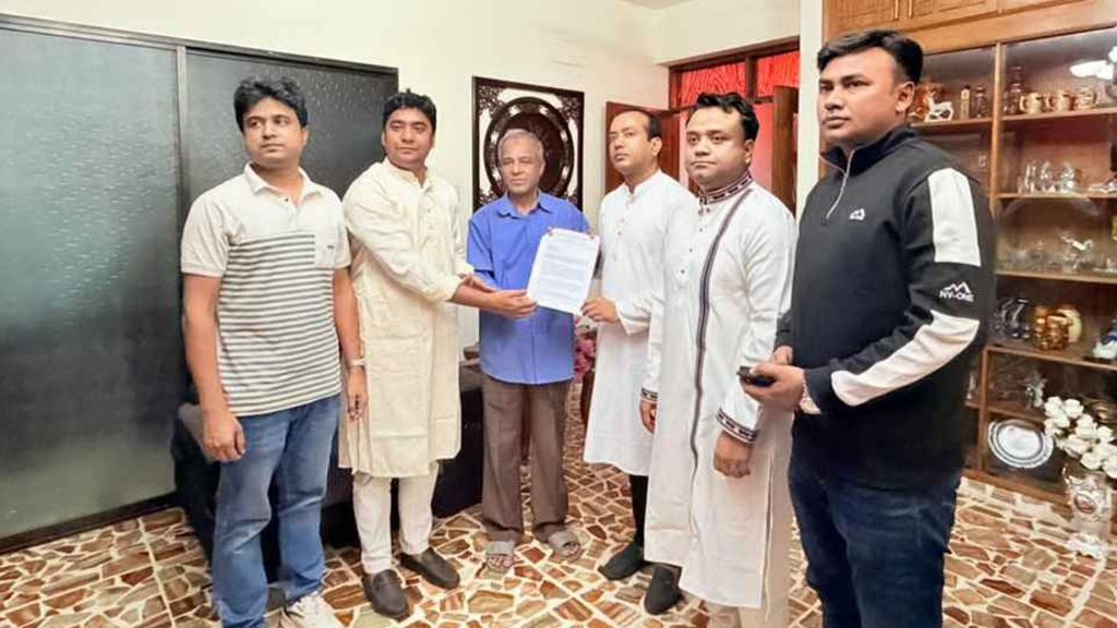 ছাত্রদলের স্মারকলিপি