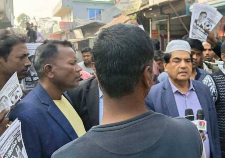 স্বতন্ত্র প্রার্থীর প্রচারে বাধা দেওয়ার অভিযোগ