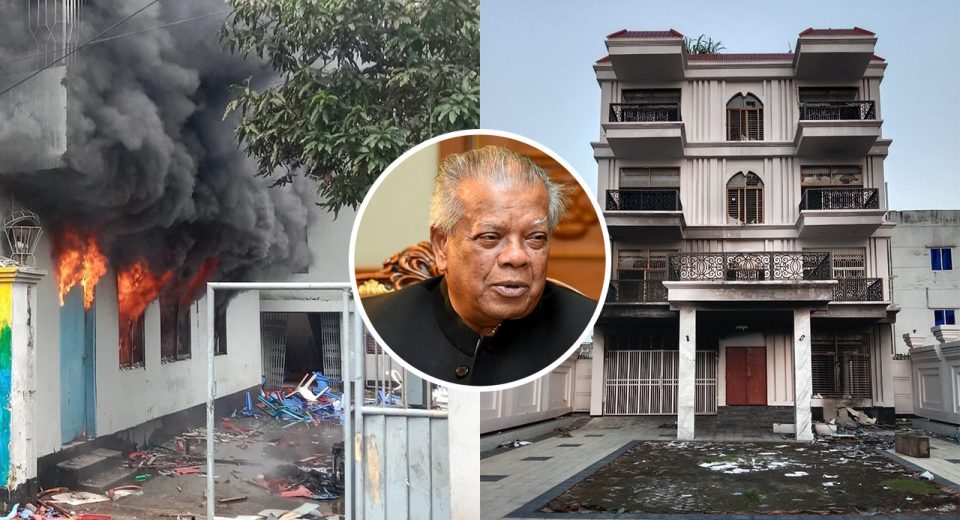 আমু’র বাড়ি এখন ভূতুরে পোড়া বাড়ি,শুনসান নিরবতা 6 Amu Jhalokathi