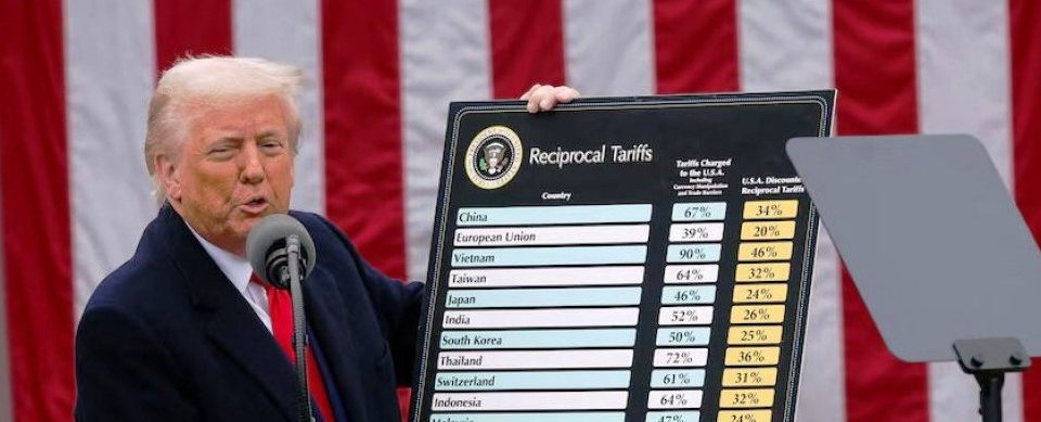 Trump with tarrif list 0a051cf69e9c6d497a43094f8509ba32
