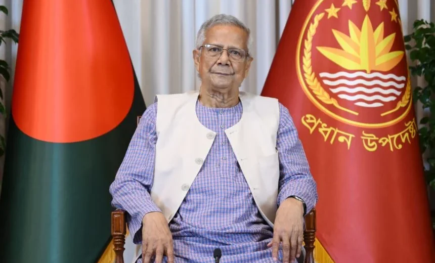 প্রধান উপদেষ্টা অধ্যাপক ড. মুহাম্মদ ইউনূস।
