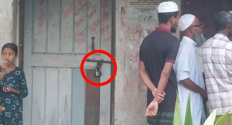 বাউফলে একটি মাদরাসা ভবনে তিন পক্ষের ৩ তালা 13 বাউফল