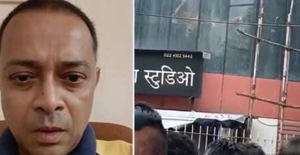 ডান থেকে পুলিশের গুলিতে নিহত অভিযুক্ত ব্যক্তি ও ঘটনাস্থল মহাবীর ক্ল্যাসিক ভবন। 1